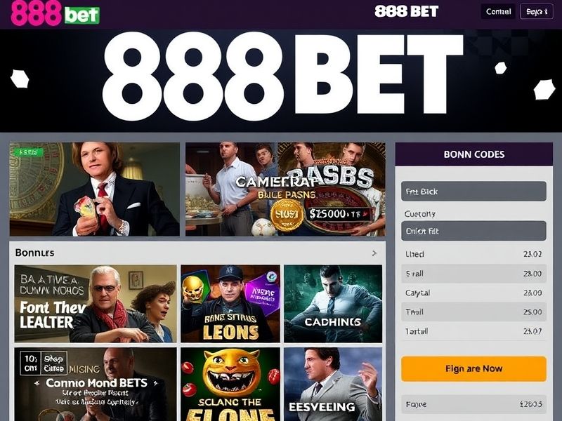 Welcome to the official 888bet.com website – your premier destination for online casino games, sports betting, and exclusive promotions. Experience fair play, real-time action, and industry-leading bonuses. Learn how to download the 888bet app today!